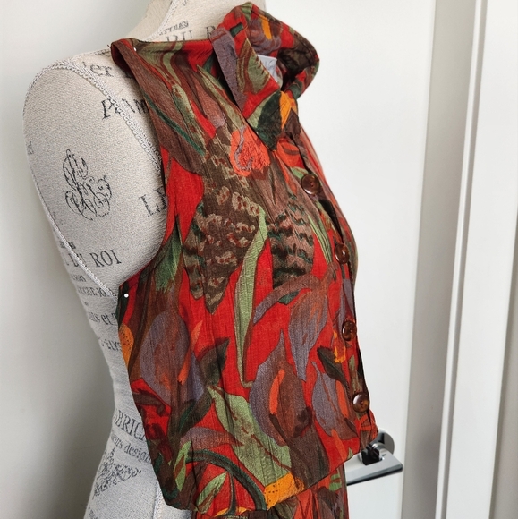 Vintage Sleeveless Wide Leg Jumper - Picture 11 of 16